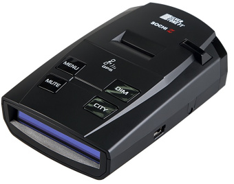 Радар-детектор SilverStone F1 Sochi Z (Сигнатурный, GPS-приемник, Фильтр Z-сигнатур, волна 800-1100нм, радиус 360°)