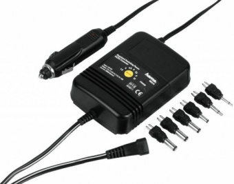 Автомобильное зарядное устройство HAMA H-46514 (2A, 1.5/4.5/7.5/9/12V,  8 штекеров, чёрный)