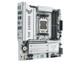 Материнская плата Socket AM5 ASUS TUF GAMING B850M-PLUS WIFI7 W (B850) 4*DDR5 HDMI DP mATX
