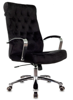 Кресло Бюрократ T-9928SL Fabric (ткань, регулировка высоты, до 200 кг) черный Italia Black