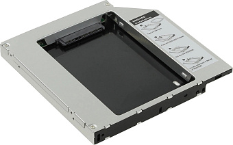 Адаптер AgeStar ISMR2S (HDD, SSD вместо IDE привода в ноутбук) 12.7мм
