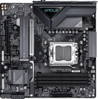 Материнская плата Socket AM5 Gigabyte B850M EAGLE WF7 (B650) 4*DDR5 HDMI DP mATX