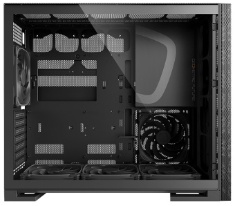 Корпус Geometric Future Model 5 Vent ATX чёрный/Yellow