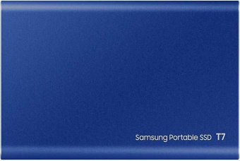 Внешний накопитель SSD 2Tb Samsung T7 USB3.2 Blue