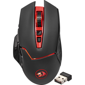 Мышь беспроводная Redragon Mirage 4800dpi Black