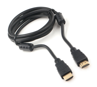 Кабель соединительный HDMI (m) < - > HDMI (m)  1.8м, ver 2.0, Cablexpert, ферритовые кольца, черный
