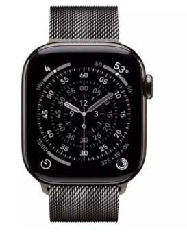 Смарт-часы Apple Watch Series 11 42mm Titanium Milanese Loop Slate (графитовый)