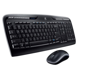 Комплект беспроводной (клавиатура+мышь) Logitech MK330 Wireless Combo USB Black
