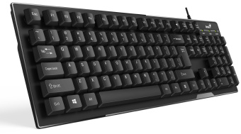 Клавиатура проводная Genius Smart KB-100 USB черный