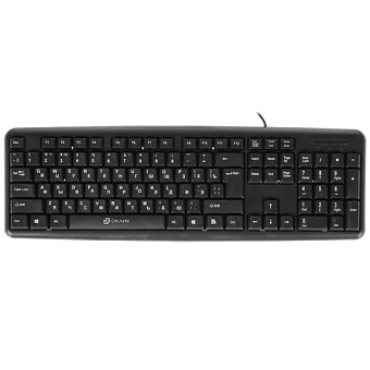 Клавиатура проводная Oklick 180V2 USB черный
