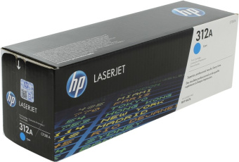 Картридж лазерный HP 312A (CF381A) для HP Color LaserJet Pro M476 (2700 стр.) голубой