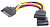 Кабель-удлинитель SATA (m) --> 2*SATA (f) 15см Cablexpert, прамые разъемы