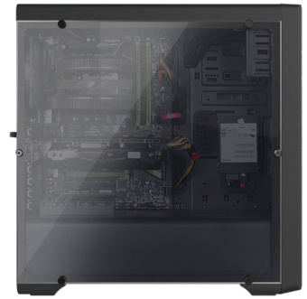 Корпус Zalman N3 (MidiTower, 2*USB2.0, 1*USB3.0, 1*5.25, ATX, без БП) чёрный