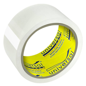 Скотч упаковочный 48мм x 45м, 40мкр, прозрачный