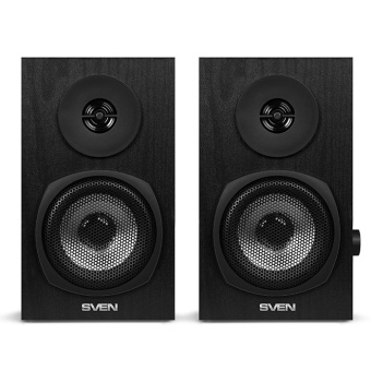 Акустическая система SVEN SPS-575 (2x3W) дерево, черный