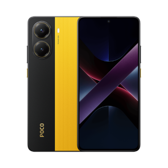 Смартфон Poco X7 Pro 12/256Gb Black-Yellow (черно-желтый)