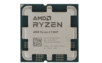 Процессор Socket-AM5 AMD Ryzen 5 7400F (3.7/32Mb/65W/6C12T) OEM