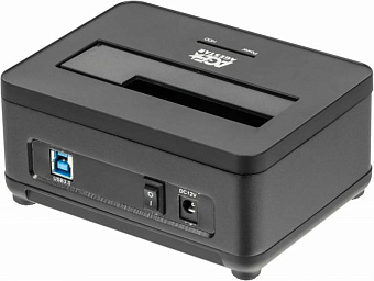 Док-станция AgeStar 3UBT7 (2.5"/3.5" HDD, блок питания) черный