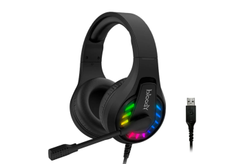 Наушники проводные A4Tech Bloody G230 (микрофон, 20 Гц - 20 кГц, 105 дБ, 7.1 Virtual Sound, подсветк