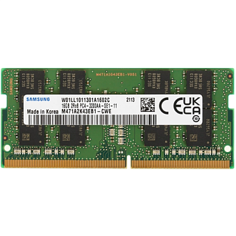 Модуль памяти SODIMM DDR4 16Gb PC4-25600 3200MHz Samsung