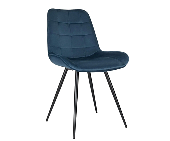 Кресло Бюрократ CH-K2 синий Holland 58 металл черный на ножках