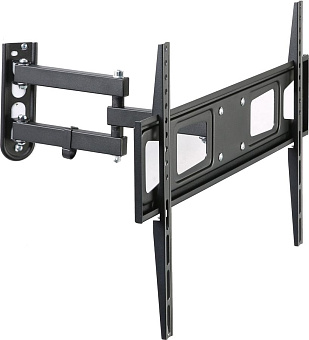Крепление для телевизора Hama R1 118157 черный 37"-75" макс.30кг настенный поворотно-выдвижной и наклон