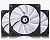 Комплект вентиляторов ID-Cooling XF-12025-RGB-TRIO (4pin, 120x120мм, 18-35дБ, 700-1800об/мин, 3 шт)