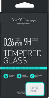 Защитное стекло для смартфона Xiaomi MI A3 - Borasco прозрачное