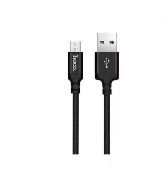 Кабель USB-A < - > microUSB, 1.0м, hoco X2, текстильная оплетка, матовый