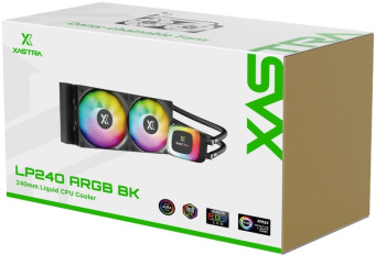 Система жидкостного охлаждения XASTRA LP240 ARGB 265W Black