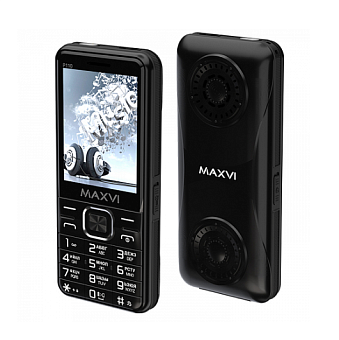Мобильный телефон Maxvi P110 черный
