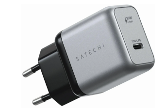 Сетевое зарядное устройство Satechi 30W USB-C GaN Wall Charger Space Gray