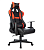 Кресло ZOMBIE GAME PENTA (эко.кожа с подголов, крест. пластик, до 120 кг) Черный/красный