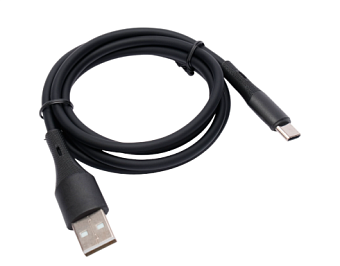 Кабель USB-A < - > USB-C, 1.0м, Cablexpert 18W QC3.0 Black