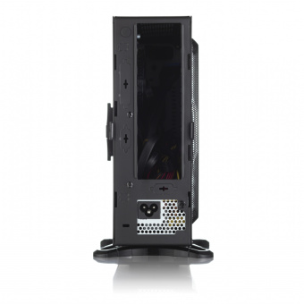Корпус Foxline FL-BQ5-FLX220-U32 Slim USB3.0 220W mini-ITX чёрный
