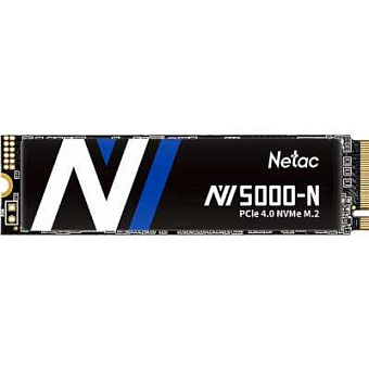Накопитель SSD M.2 500Gb Netac NV5000-N (PCI-E 4.0 x4, 4800/2700 Мбайт/сек)