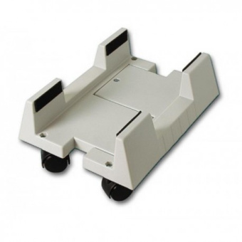 Подставка под системный блок пластмассовая, на колесиках BURO BU-CS3AL светло-серый