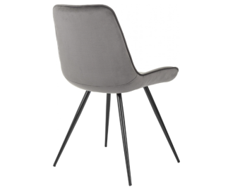 Кресло Бюрократ CH-K2_4 комплект 4шт т.серый Holland 18 металл черный на ножках