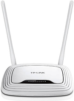 Wi-Fi роутер TP-Link TL-WR842N N300, 2.4 ГГц, 100 Мбит/с, USB, белый