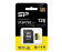 Карта памяти microSD 128Gb Silicon Power Inspire V30 A2 microSDXC Class 10  + адаптер SD