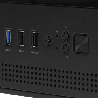 Корпус XASTRA Q300M 5ARGB mATX чёрный