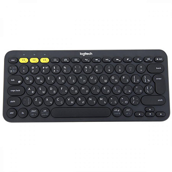 Клавиатура беспроводная Logitech K380 Bluetooth 80-Keys черный