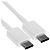 Кабель USB-C < - > USB-C, 1.8м, Samsung White