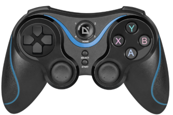 Геймпад Defender Blaster (Bluetooth, USB, Android, PC, PS3, Li-Ion) black