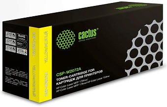 Картридж лазерный Cactus CSP-W2072 117A для HP Color Laser 150a/150nw/178nw MFP желтый