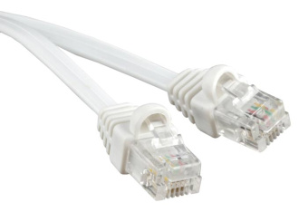 Кабель телефонный Patch cord телефонный  2.0м