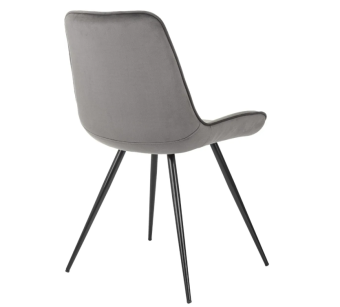 Кресло Бюрократ CH-K2 св.серый Holland 09 металл черный на ножках