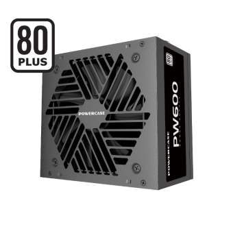 Блок питания 600W Powercase PW600 120mm, APFC, 80 Plus