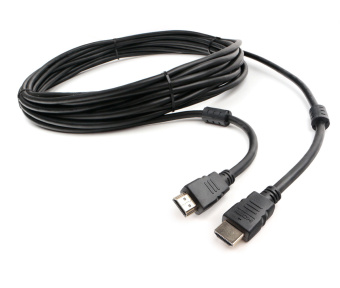 Кабель соединительный HDMI (m) < - > HDMI (m)  7.5м, ver 2.0, Cablexpert, ферритовые кольца, черный