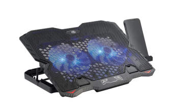 Подставка для ноутбука 15" Digma D-NCP150-2, черный